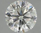 3.01 carat Round diamond J  SI2 Very good