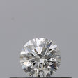 0.21 carat Round diamond D VVS2 Excellent