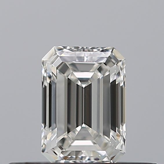 0.33 carat Emerald diamond F  VVS2