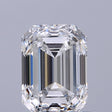 1.00 carat Emerald diamond E VS1 