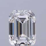 1.00 carat Emerald diamond E VS1 