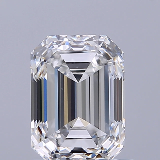 1.00 carat Emerald diamond E VS1 
