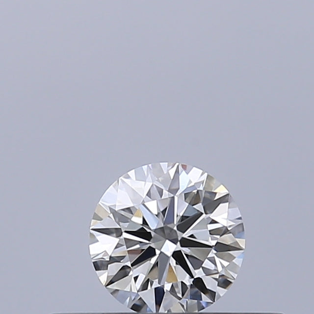 0.22 carat Round diamond E VVS2 Excellent