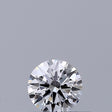 0.23 carat Round diamond F VVS1 Excellent