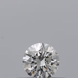 0.18 carat Round diamond E  VVS2 Excellent
