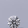 0.18 carat Round diamond E VVS1 Excellent