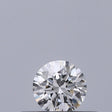 0.18 carat Round diamond E IF Excellent