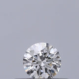 0.18 carat Round diamond E IF Excellent