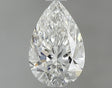 0.50 carat Pear diamond H VVS2 