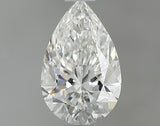 0.50 carat Pear diamond H VVS2 