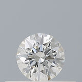 0.18 carat Round diamond F VVS1 Excellent