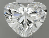 0.33 carat Heart diamond I IF 