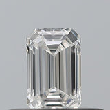 0.24 carat Emerald diamond F  VVS1