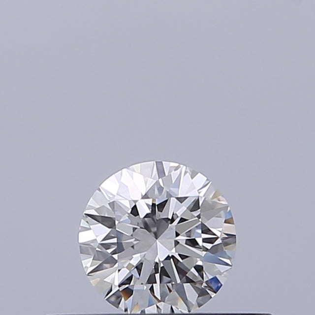 0.25 carat Round diamond E VVS2 Excellent