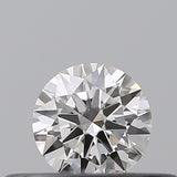 0.20 carat Round diamond F  IF Excellent