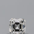 0.24 carat Emerald diamond E VVS1 