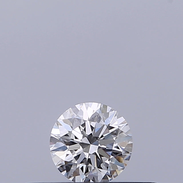 0.19 carat Round diamond E VVS1 Excellent