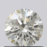 0.51 carat Round diamond J  I1 Excellent