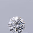 0.25 carat Round diamond E VVS1 Excellent