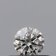 0.24 carat Round diamond H VVS2 Excellent