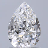 0.90 carat Pear diamond D VVS2 