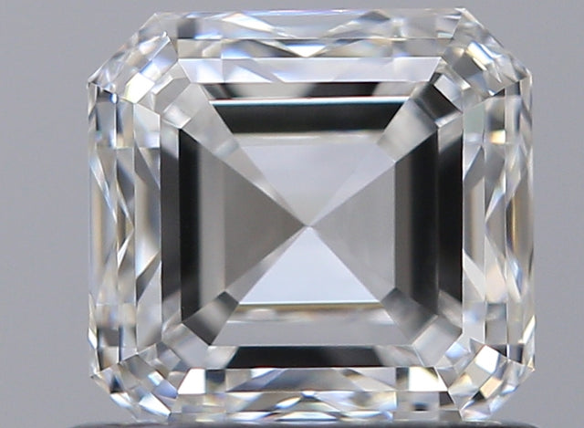 0.80 carat Asscher diamond F VVS1 