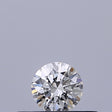 0.19 carat Round diamond F VVS2 Excellent