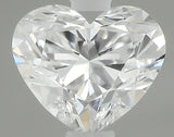 0.54 carat Heart diamond E IF 