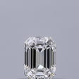 0.24 carat Emerald diamond F VVS2 