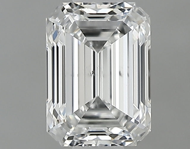 0.70 carat Emerald diamond E SI1 