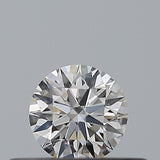 0.22 carat Round diamond F  VVS1 Excellent