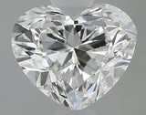 1.00 carat Heart diamond D SI1 