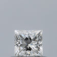 0.33 carat Princess diamond D VS2 