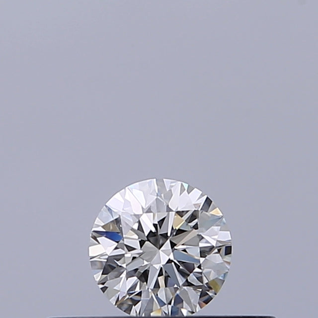 0.18 carat Round diamond F VVS1 Excellent