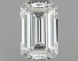 0.61 carat Emerald diamond F VS2 