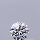 0.19 carat Round diamond E VVS1 Excellent
