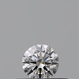 0.18 carat Round diamond F  IF Excellent