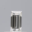 0.23 carat Baguette diamond E IF 