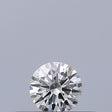 0.18 carat Round diamond E VVS2 Excellent