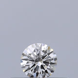 0.18 carat Round diamond E VVS2 Excellent