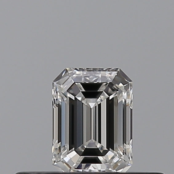 0.25 carat Emerald diamond F  VVS1