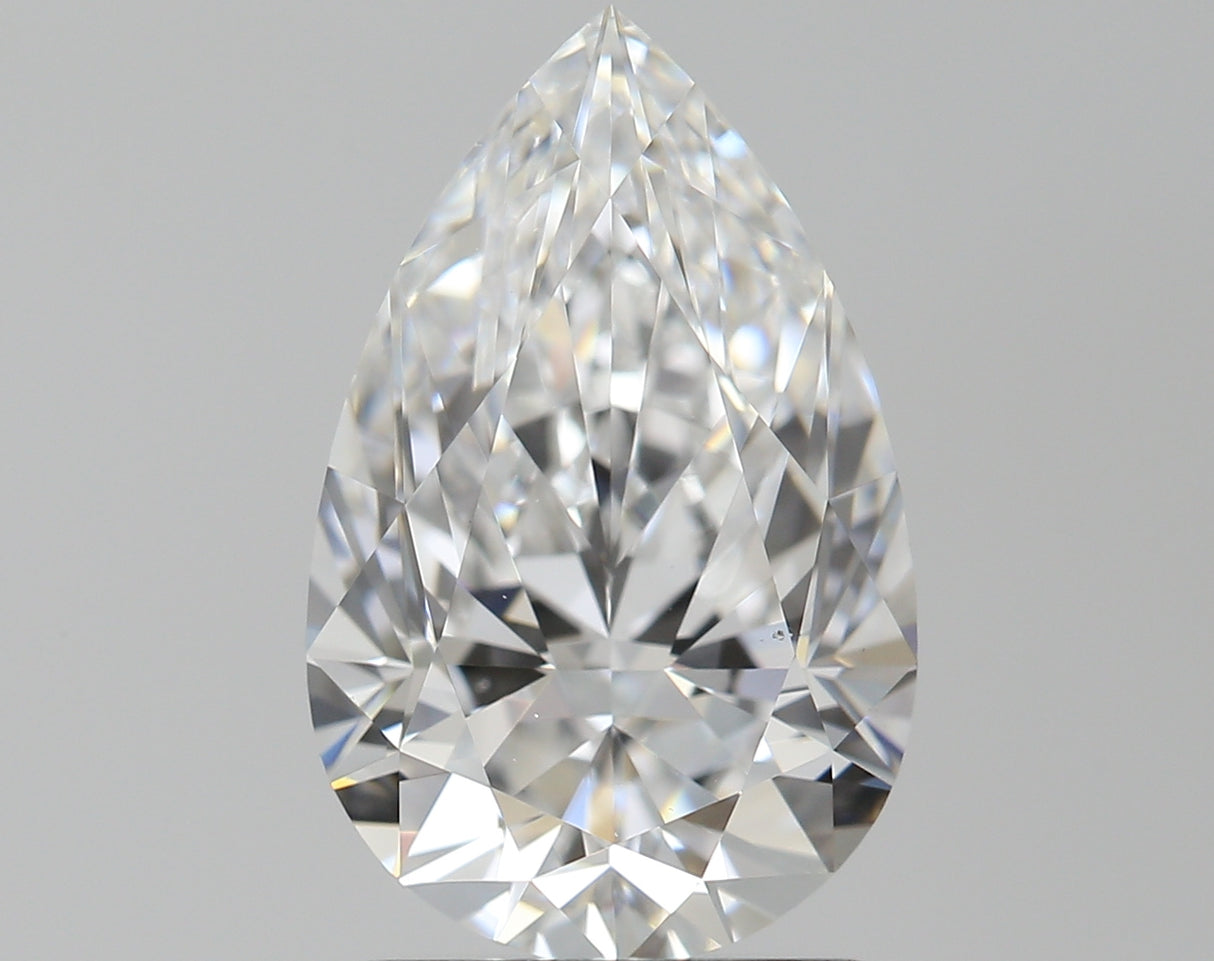 1.61 carat Pear diamond E  VS2 Excellent