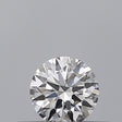 0.19 carat Round diamond D VVS1 Excellent