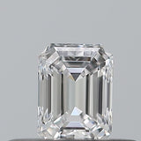 0.23 carat Emerald diamond D  VVS2