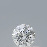 0.18 carat Round diamond E VVS2 Excellent