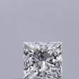 0.31 carat Princess diamond D VVS1 