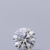 0.19 carat Round diamond E VVS2 Excellent