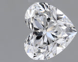 0.60 carat Heart diamond E VVS2 