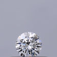 0.18 carat Round diamond E IF Excellent