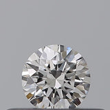 0.21 carat Round diamond F  VVS1 Excellent